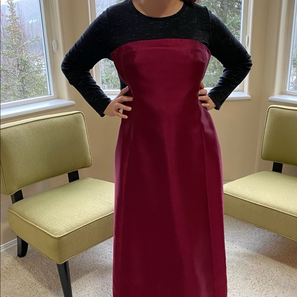 Ralph Lauren silk gown size 8 - Picture 2 of 5